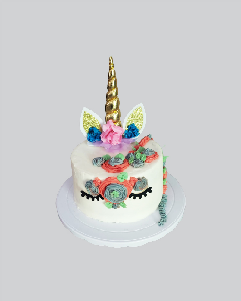 1 kG Unicorn Fondant Cake, Super Cake- Online Cake delivery in Noida, Cake  Shops with Midnight & Same Day Delivery